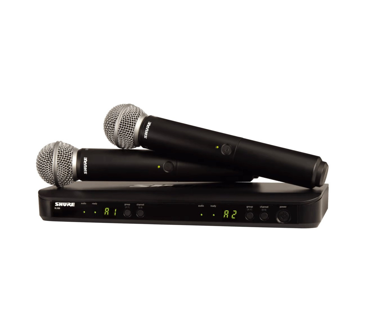 Shure BLX288 with 2x SM58 Dual Vocal Analogue Wireless System Shure BLX288 with 2x SM58 Dual Vocal Analogue Wireless System