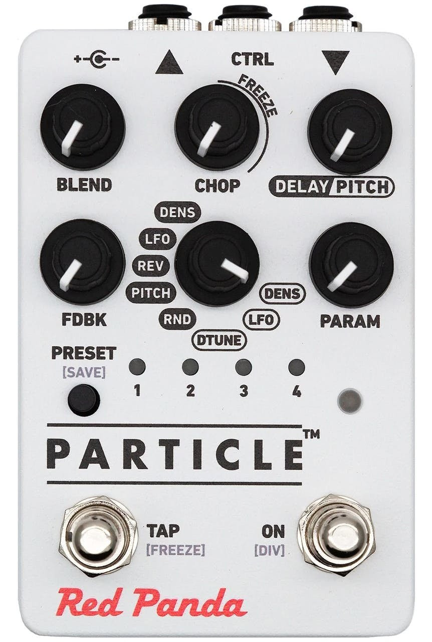 Red Panda Particle 2 Granular Delay and Pitch Shifter Pedal Red Panda Particle 2 Granular Delay and Pitch Shifter Pedal