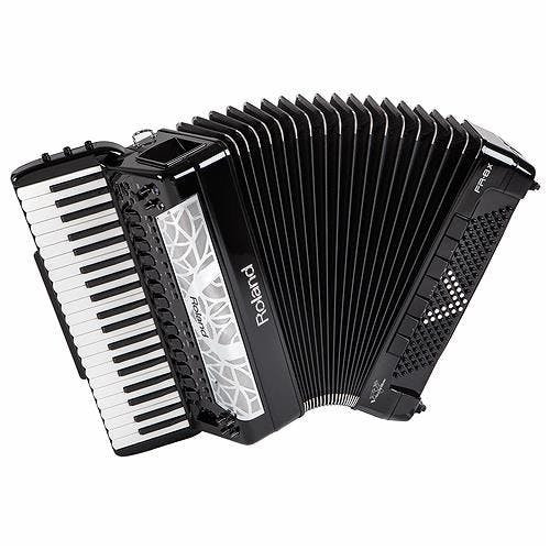 Roland Flagship V-Accordion FR-8X in Black - Keyboard Style Roland Flagship V-Accordion FR-8X in Black - Keyboard Style