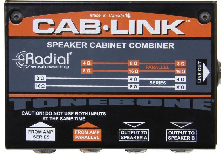 Radial Engineering Cab-Link Passive Speaker Cabinet Merger Radial Engineering Cab-Link Passive Speaker Cabinet Merger