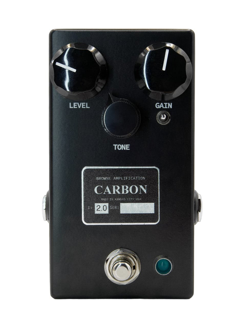 Browne Amplification The Carbon X Dual Overdrive Pedal - Andertons