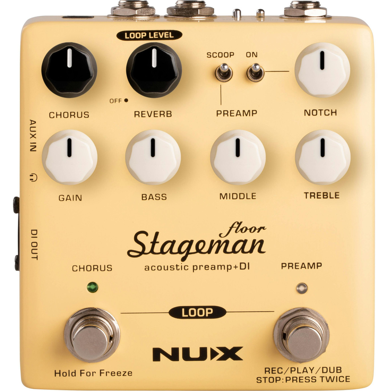 NUX NAP-5 Stageman Floor Acoustic Preamp NUX NAP-5 Stageman Floor Acoustic Preamp