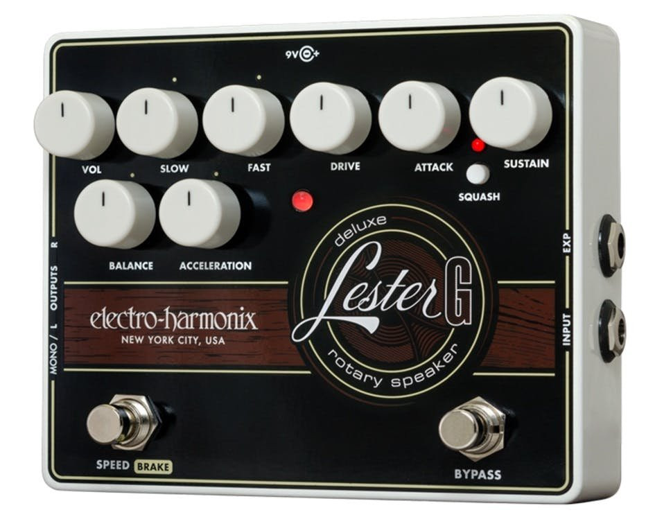 Electro-Harmonix Lester G Deluxe Stereo Rotary Emulator Electro-Harmonix Lester G Deluxe Stereo Rotary Emulator