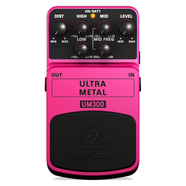Behringer UM300 Ultra Metal Distortion Pedal