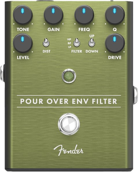 Fender Pour Over Envelope Filter and Distortion Pedal Fender Pour Over Envelope Filter and Distortion Pedal