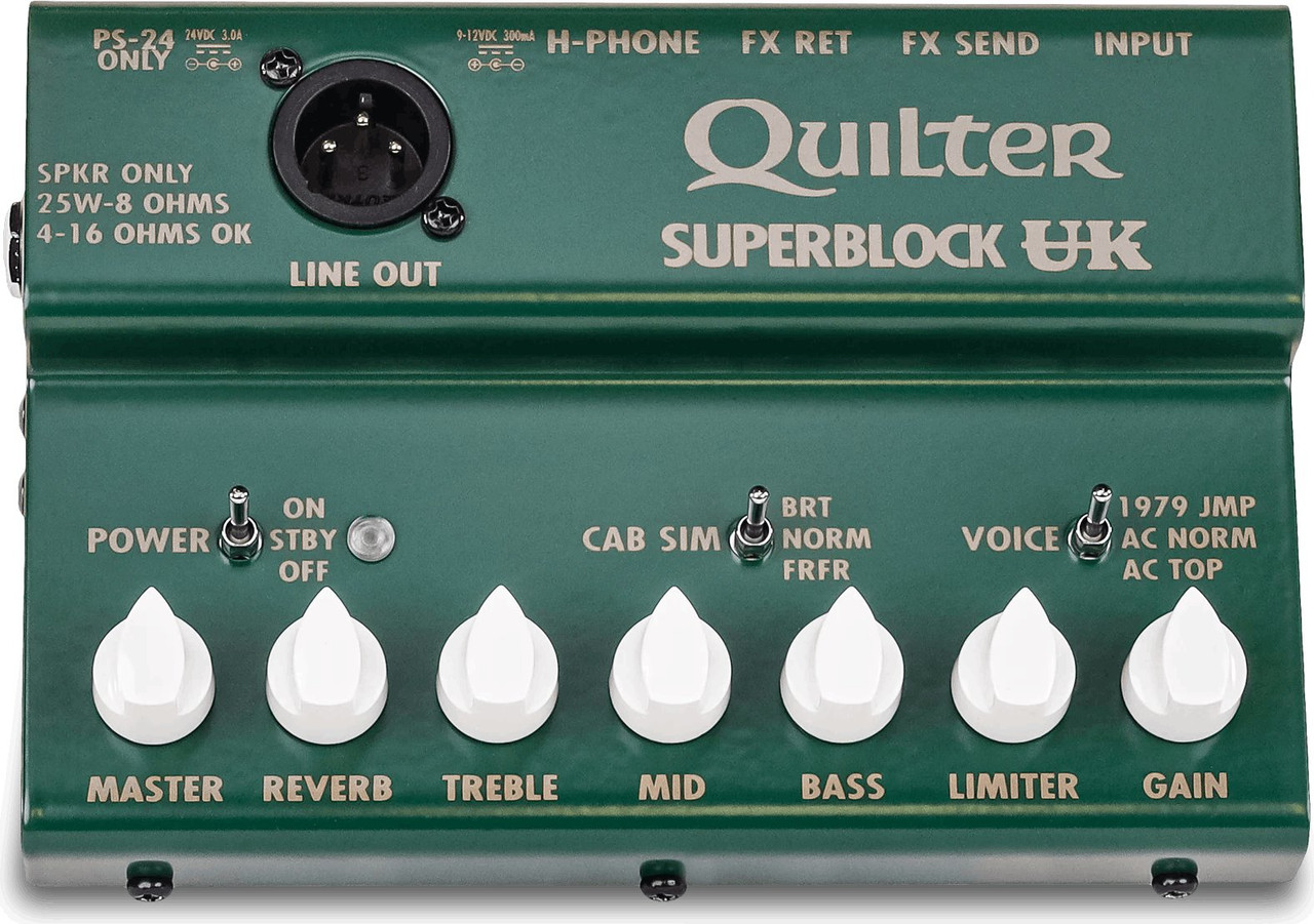 Quilter Superblock UK 25-Watt Pedalboard Amp