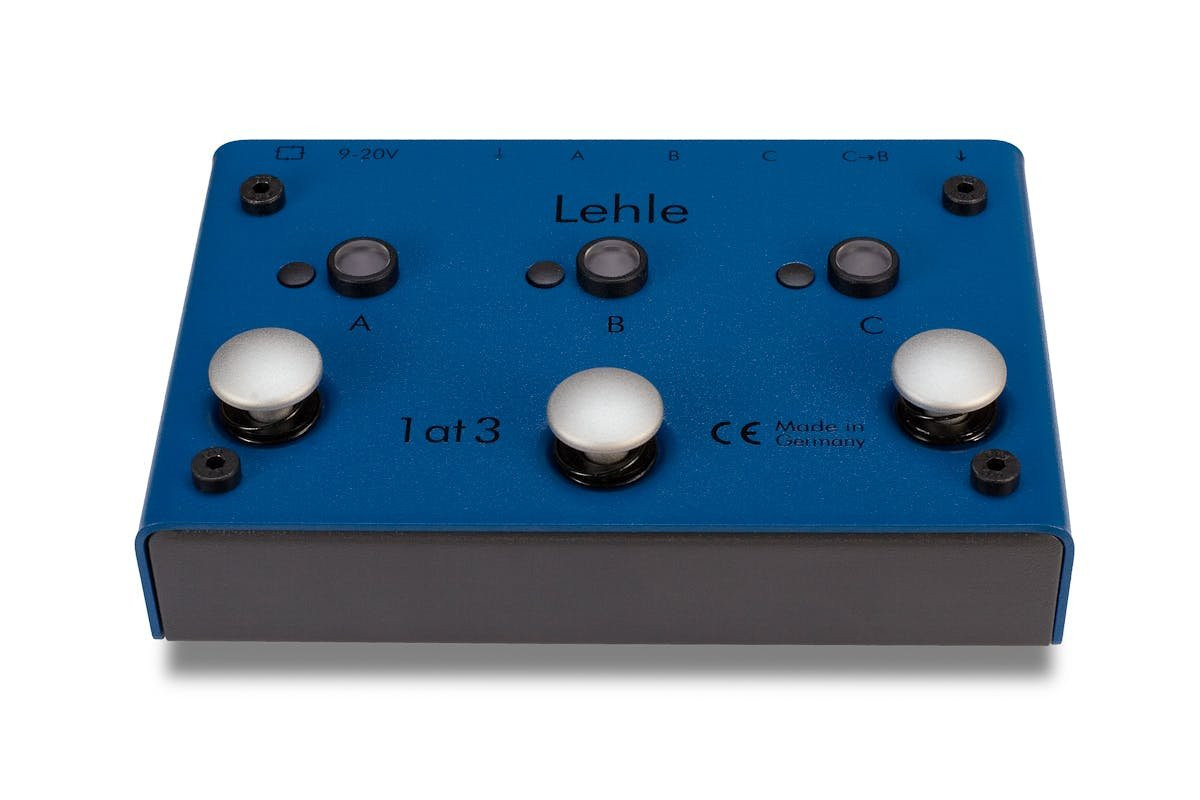 Lehle 1AT3 SGOS True Bypass Switcher Pedal Lehle 1AT3 SGOS True Bypass Switcher Pedal