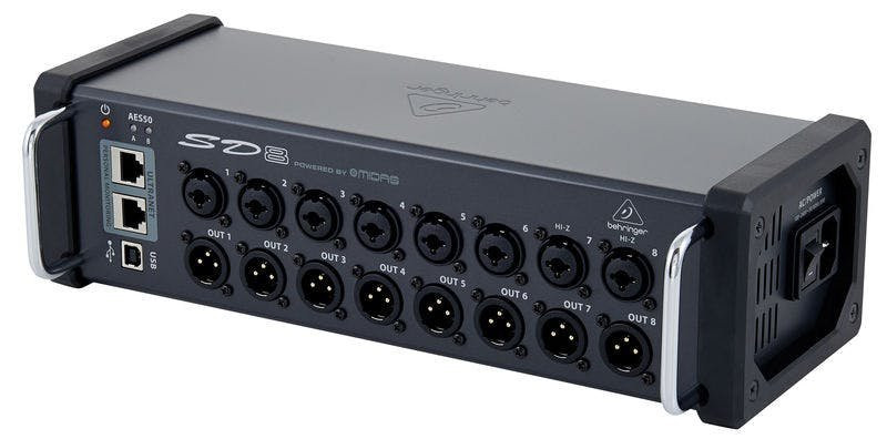 Behringer SD8 I/O Digital Stage Box Behringer SD8 I/O Digital Stage Box