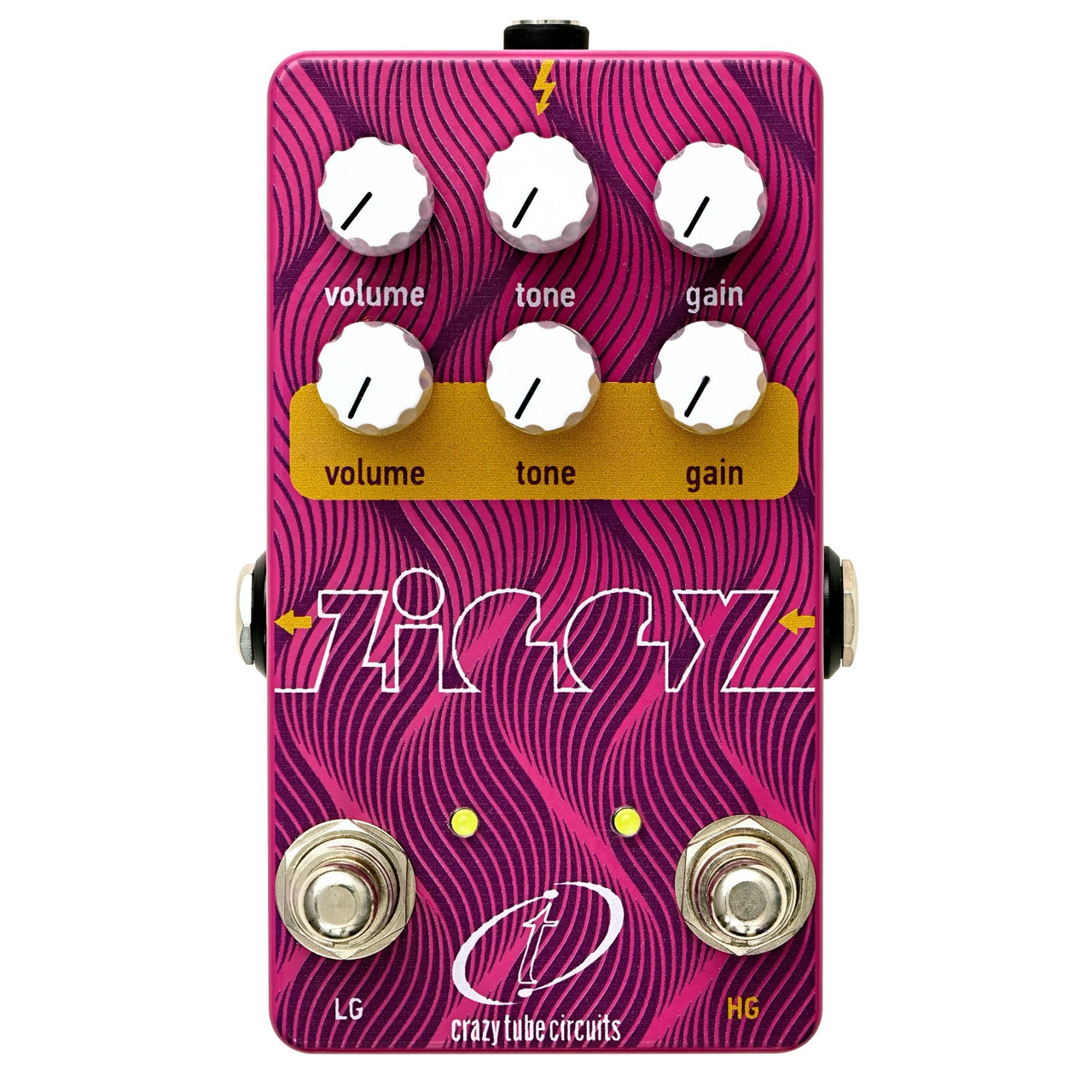 Crazy Tube Circuits Ziggy V2 Dual Overdrive & Distortion Pedal Crazy Tube Circuits Ziggy V2 Dual Overdrive & Distortion Pedal