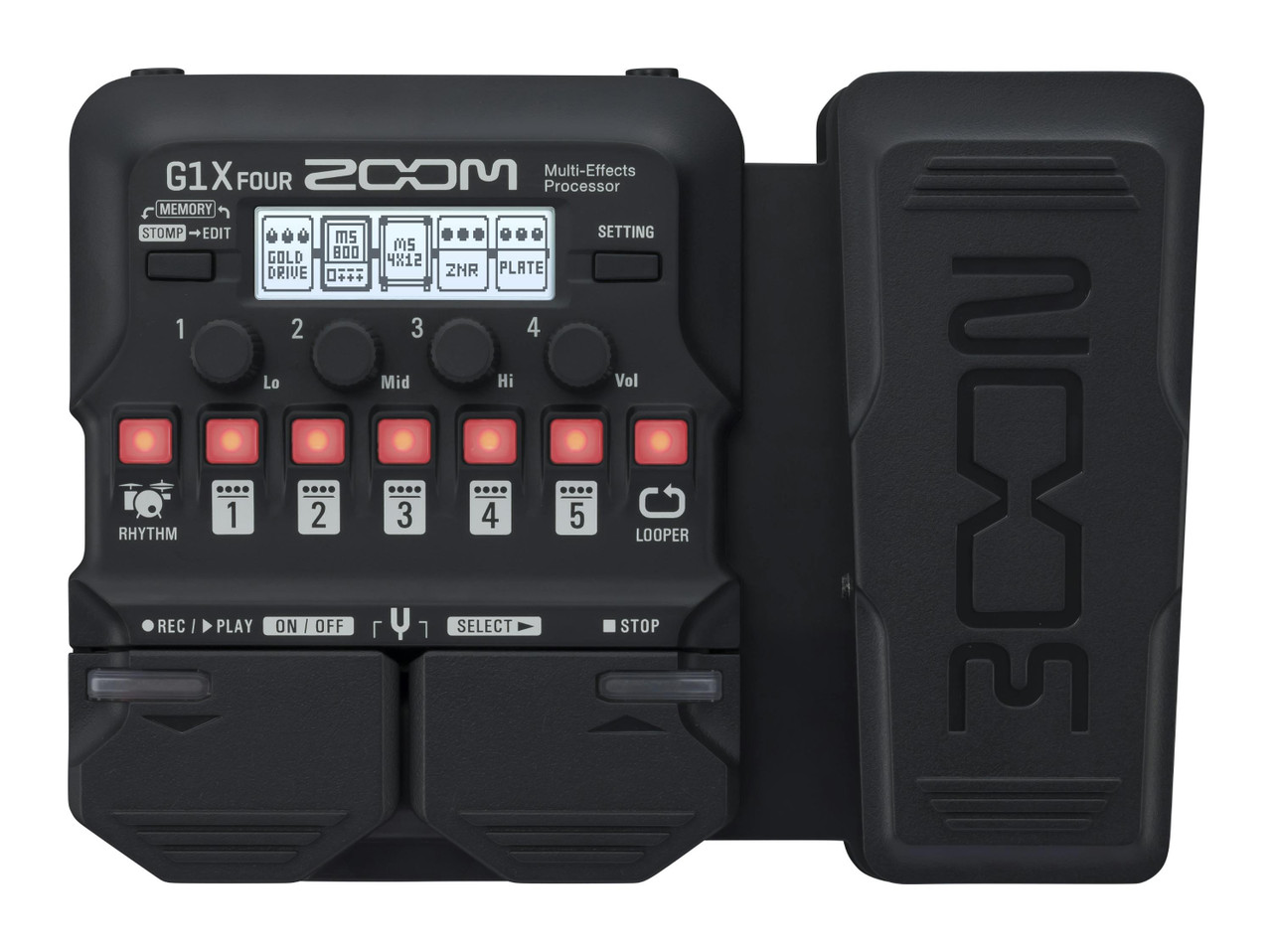 Zoom G1x Four Multi Effects Processor Zoom G1x Four Multi Effects Processor