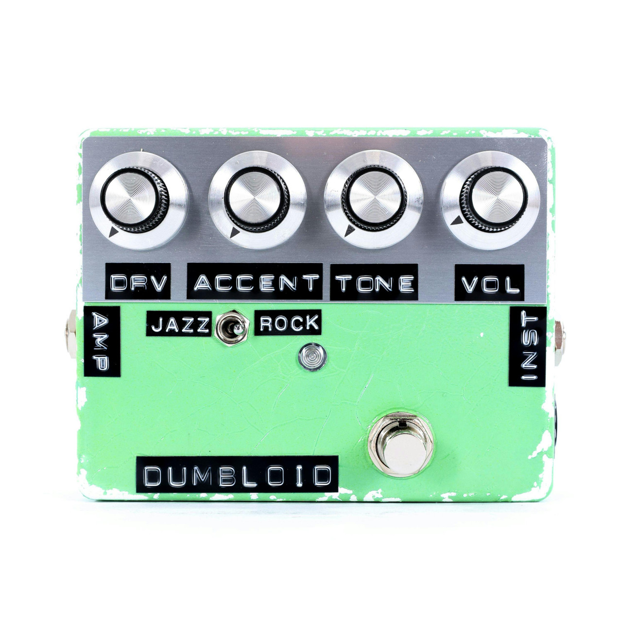 Shin's Music Dumbloid Boost Overdrive Pedal in Gold Hammertone