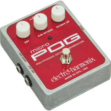 Electro Harmonix Micro Pog Octave Guitar Effects Pedal