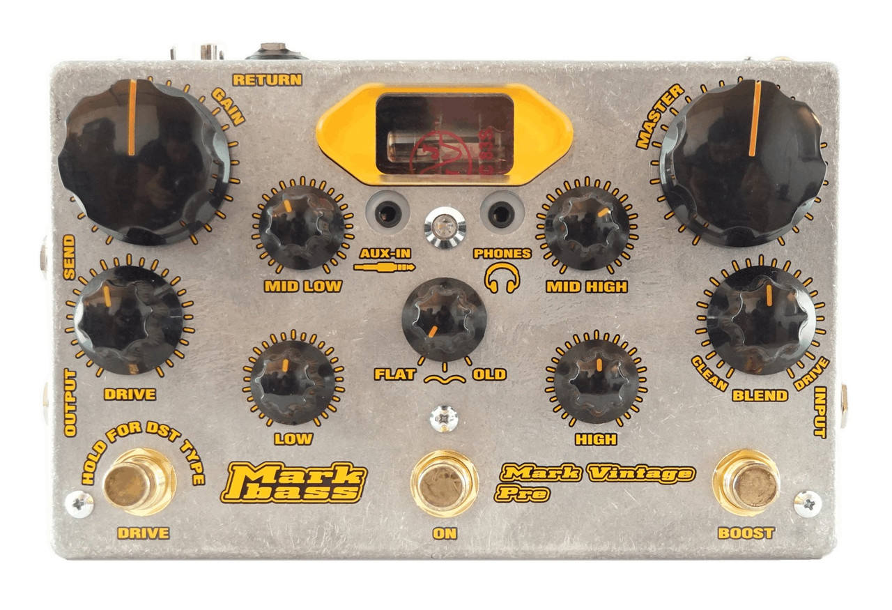 Markbass Mark Vintage Pre Tube Preamp Pedal Markbass Mark Vintage Pre Tube Preamp Pedal