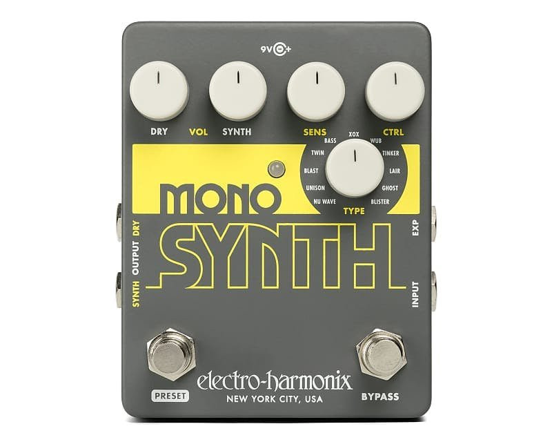 Electro Harmonix Bass Mono Synth Pedal - Andertons Music Co.