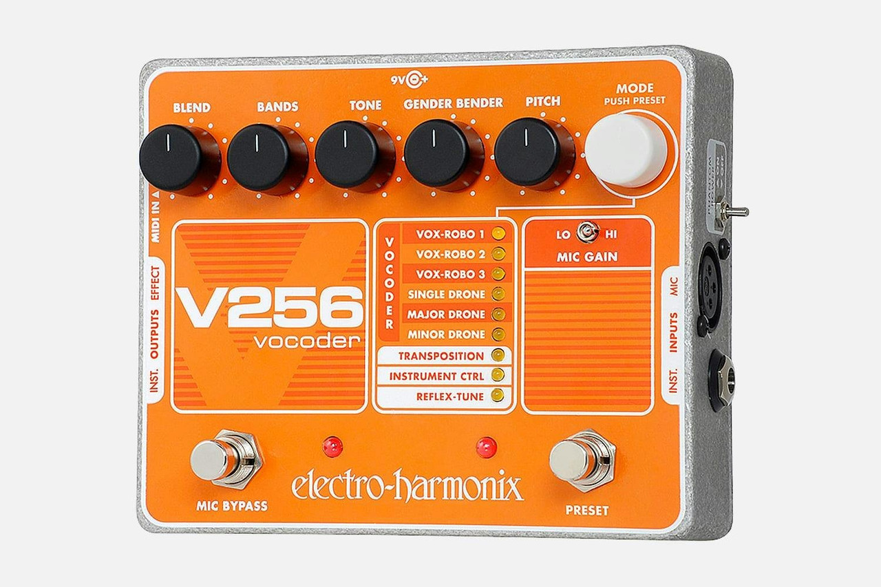 Electro Harmonix V256 Vocoder with Reflex Tune Pedal Electro Harmonix V256 Vocoder with Reflex Tune Pedal