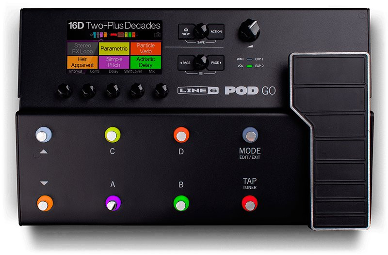 Line 6 FBV Express MkII USB Guitar Effects Footswitch - Andertons