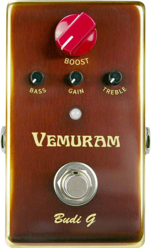 Vemuram Budi-G 3 FET Booster with 2-band EQ Pedal - Andertons 