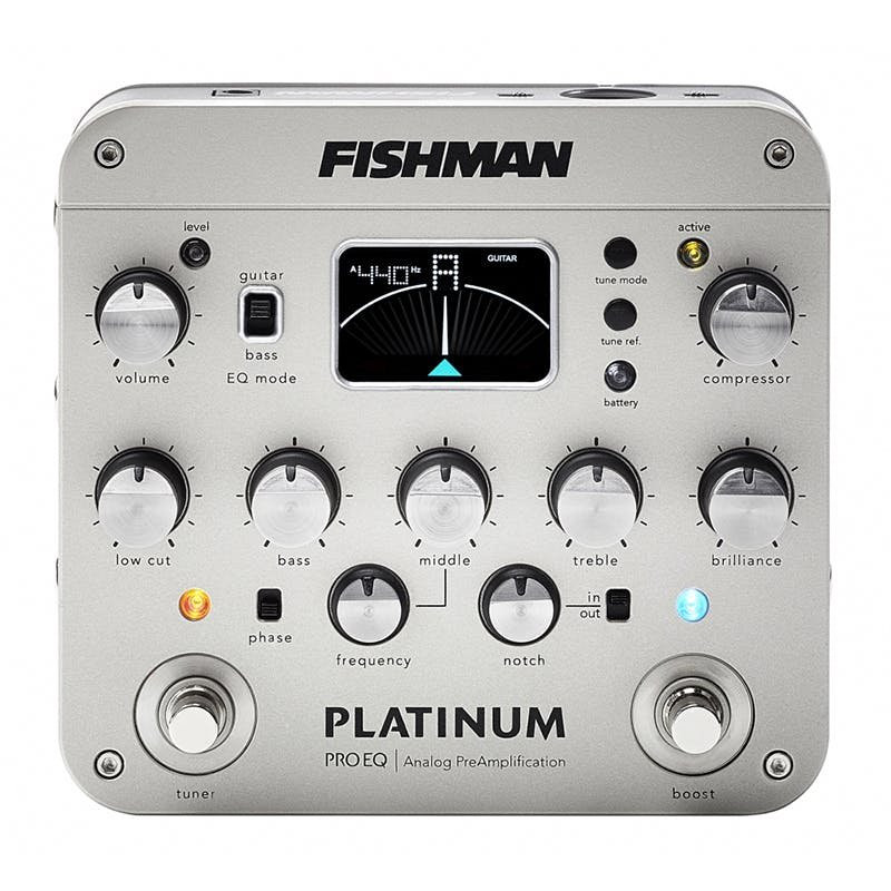 FISHMAN Platinum Pro-EQ universal instrument preamp and DI FISHMAN Platinum Pro-EQ universal instrument preamp and DI
