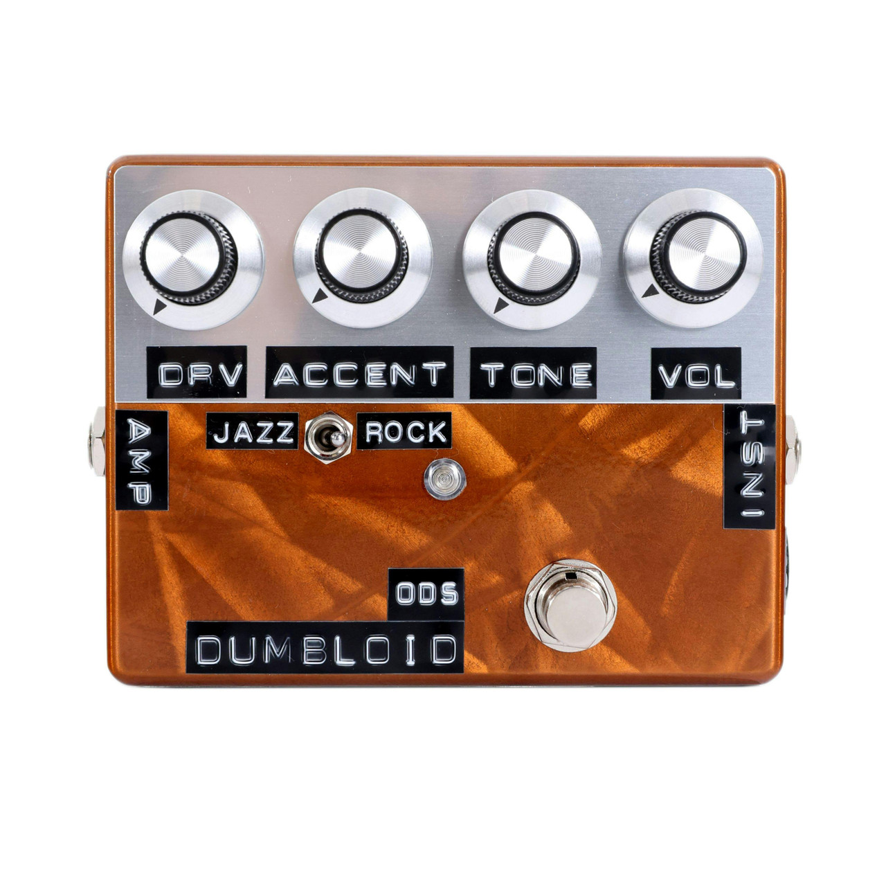 Shin's Music Dumbloid Overdrive Pedal in Copper Scratch Shin's Music Dumbloid Overdrive Pedal in Copper Scratch