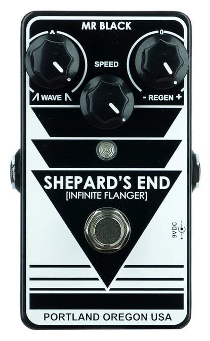 Mr Black Shepards End Sub Zero Flanger Pedal Mr Black Shepards End Sub Zero Flanger Pedal