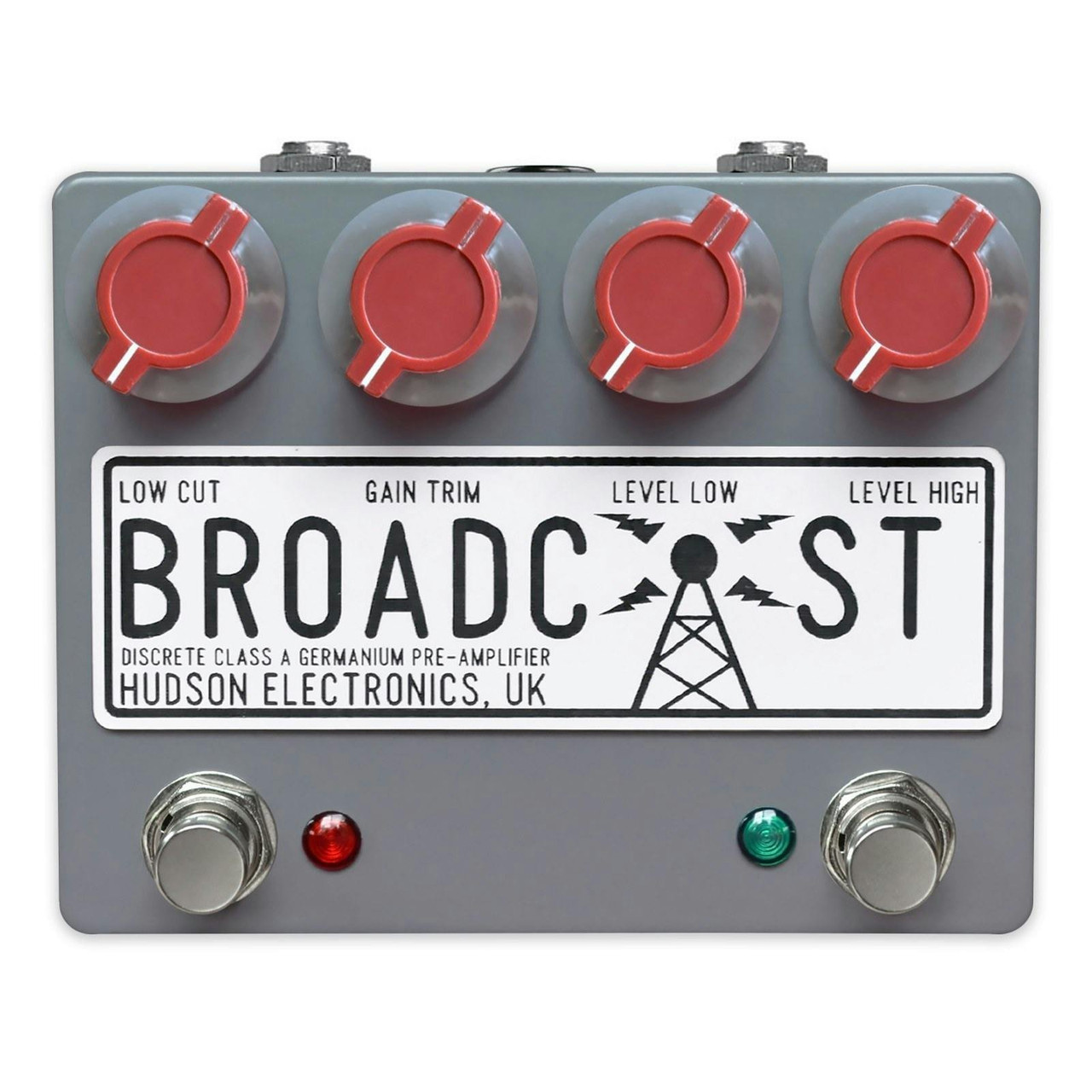 Hudson Dual Broadcast Class-A Germanium Preamp Pedal