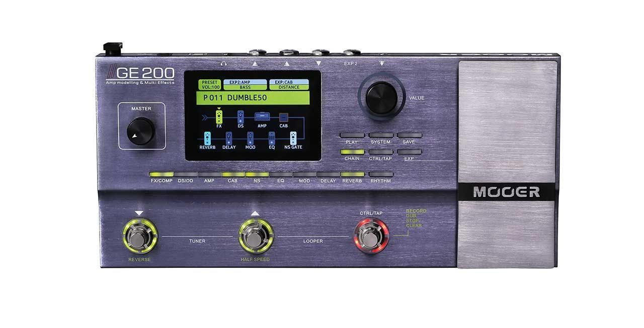 Mooer GE250 Amp Modeling & Multi Effects Processor - Andertons