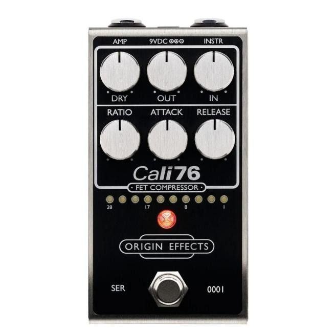 Origin Effects Cali76 Stacked Compressor in Black - Andertons