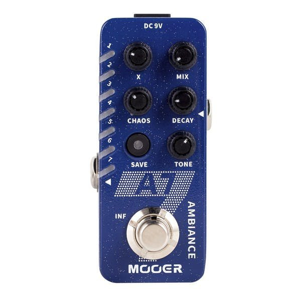 Mooer A7 Ambience Micro FX Pedal Mooer A7 Ambience Micro FX Pedal