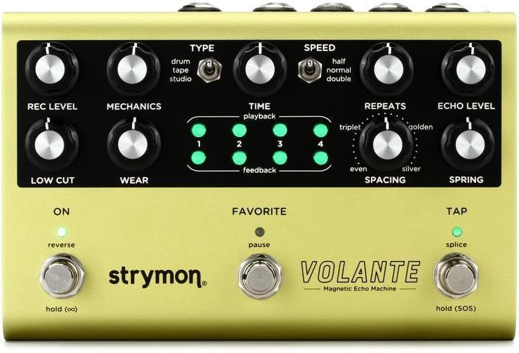 Strymon Volante Magnetic Echo Machine Pedal Strymon Volante Magnetic Echo Machine Pedal