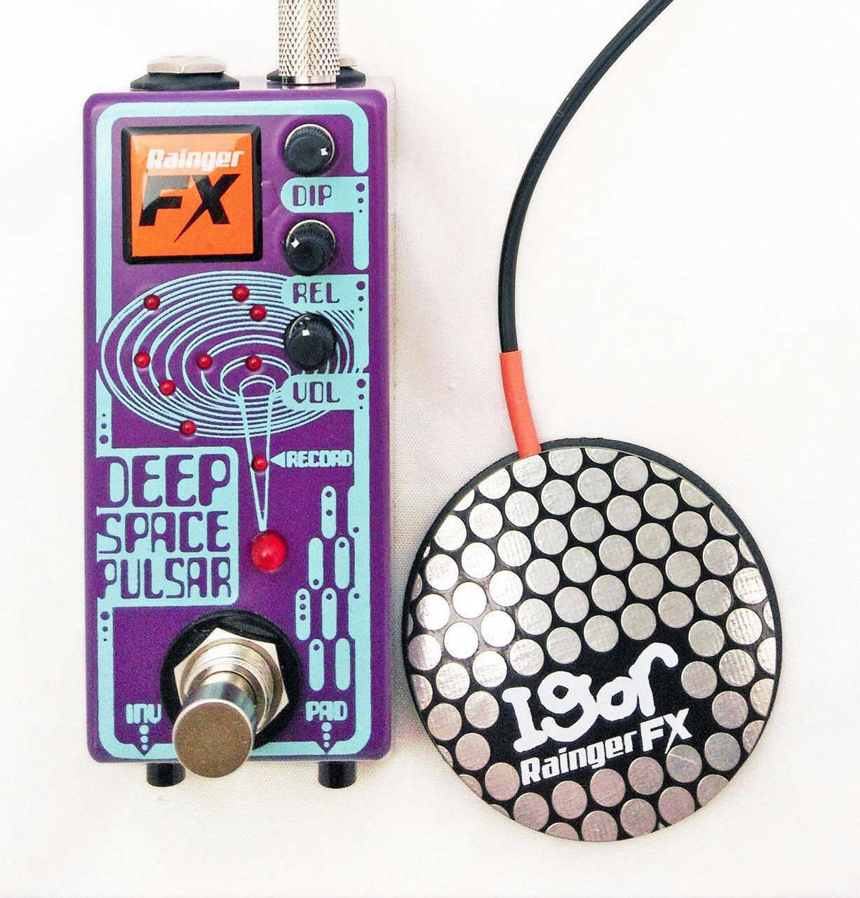 Rainger FX Deep Space Pulsar Pedal with Igor Controller Rainger FX Deep Space Pulsar Pedal with Igor Controller