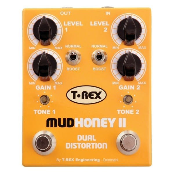 T-Rex Mudhoney II Dual Distortion Pedal T-Rex Mudhoney II Dual Distortion Pedal