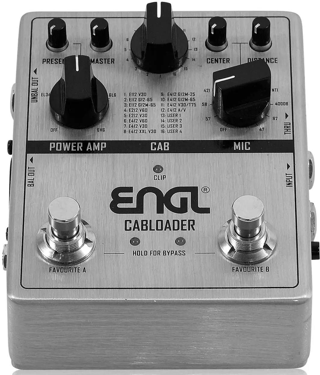 ENGL Amps Cabloader with USB and XLR ENGL Amps Cabloader with USB and XLR