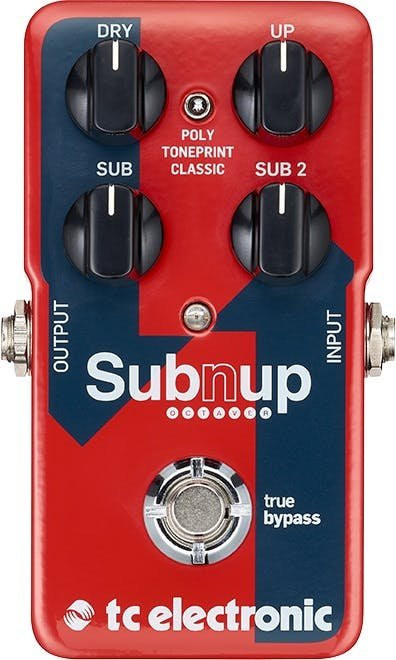 TC Electronic SUB 'N' UP Octaver Pedal TC Electronic SUB 'N' UP Octaver Pedal