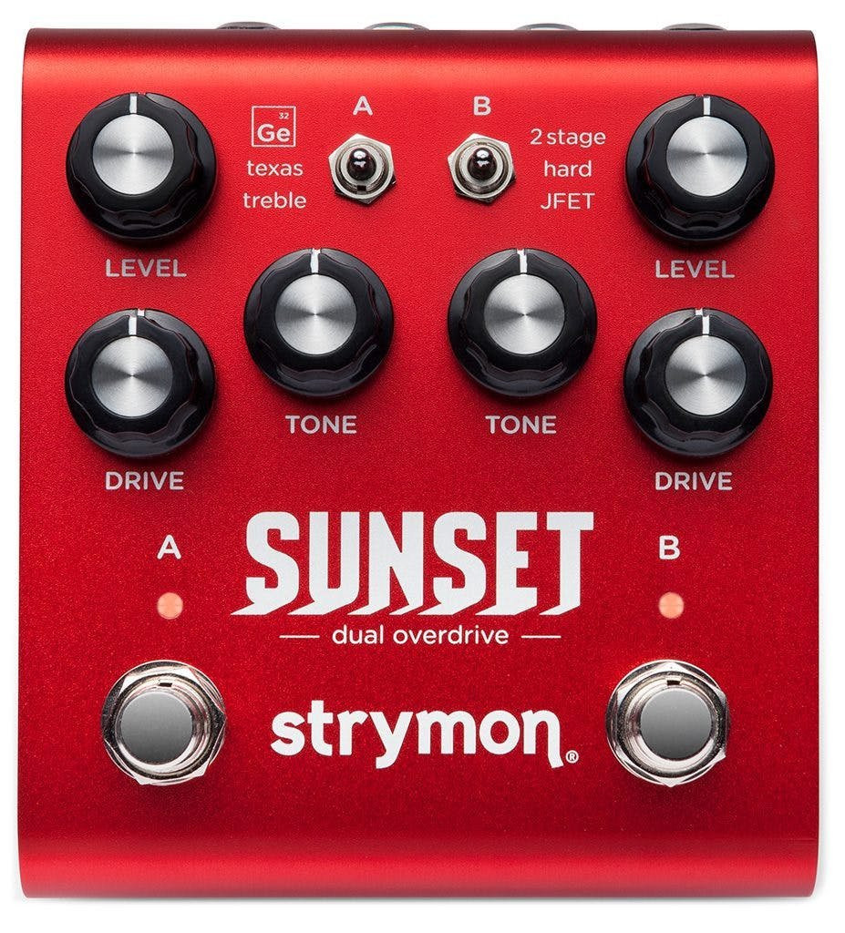 Strymon Sunset Dual Overdrive Pedal Strymon Sunset Dual Overdrive Pedal