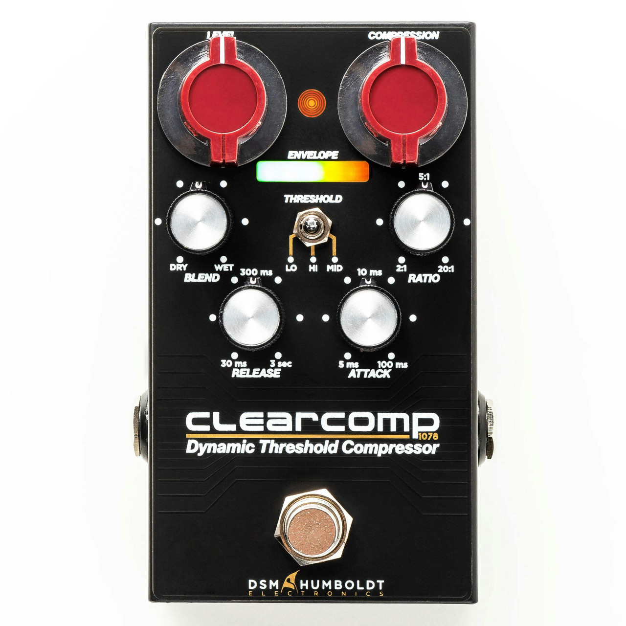 DSM & Humboldt ClearComp 1078 Dynamic Threshold Compressor Pedal