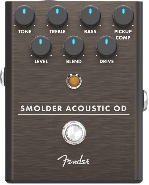 Fender Smolder Acoustic Overdrive Pedal Fender Smolder Acoustic Overdrive Pedal