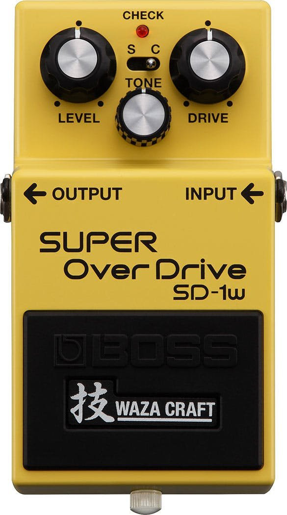 BOSS SD-1w Waza Craft Super Overdrive Pedal