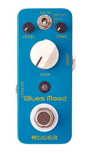 Mooer Yellow Comp - Pedal de Compressor Óptico para Guitarra e Baixo