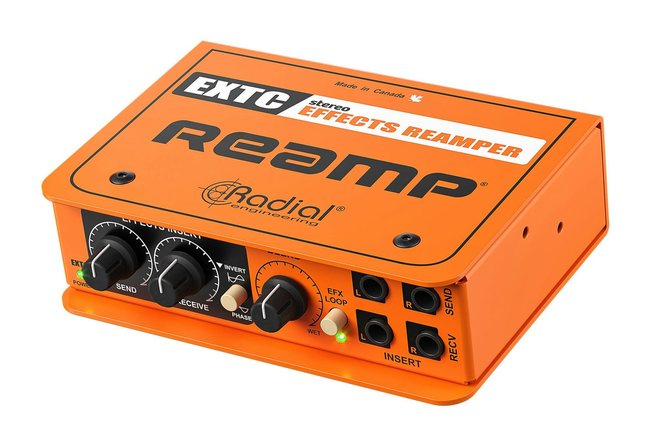 Radial Engineering EXTC-Stereo Guitar Effects Interface and Reamper Radial Engineering EXTC-Stereo Guitar Effects Interface and Reamper