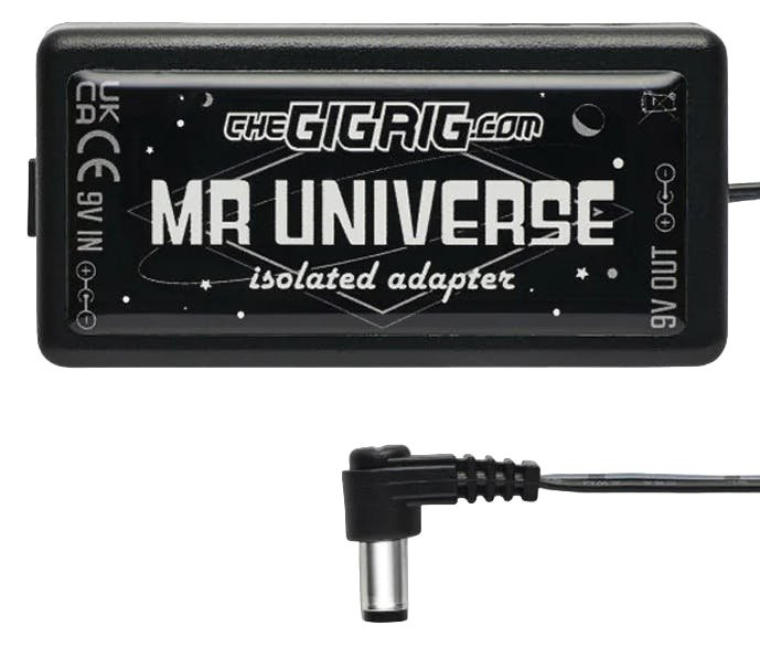The GigRig Mr Universe High Current 9V Power Adapter The GigRig Mr Universe High Current 9V Power Adapter