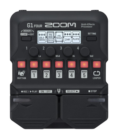 Zoom B3N Bass Multi Effects Pedal - Andertons Music Co.