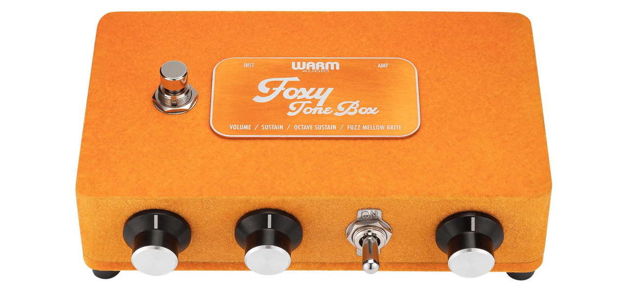 Warm Audio Foxy Tone Box Fuzz Pedal Warm Audio Foxy Tone Box Fuzz Pedal