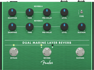ギター Fender marine layer reverb Fender Marine Layer Reverb Pedal - Andertons Music Co.
