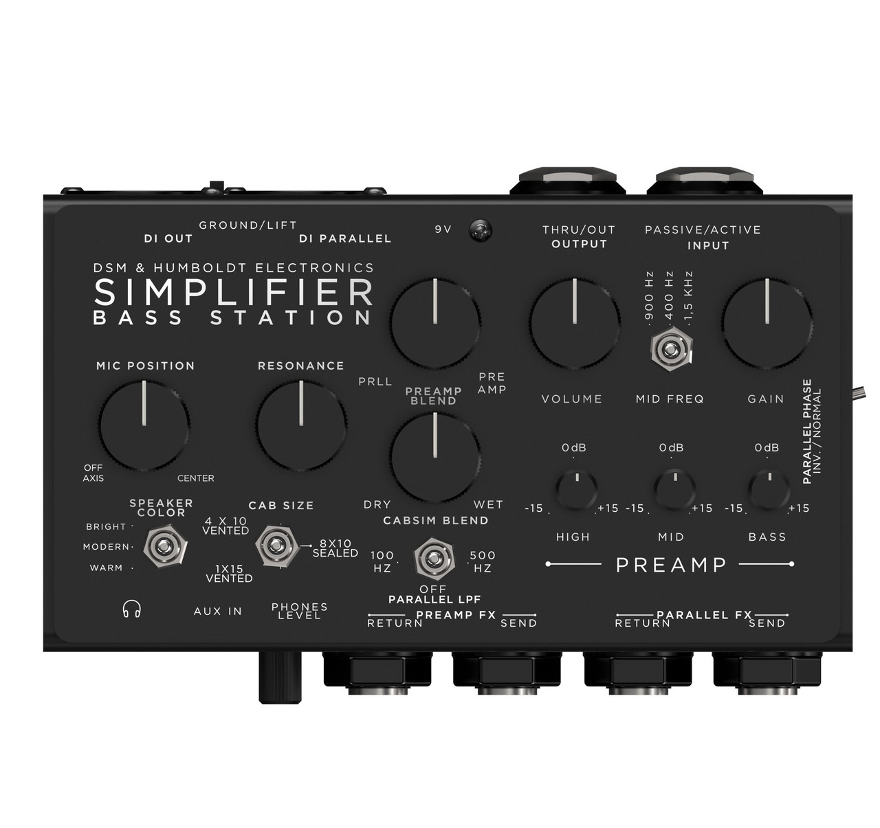 DSM & Humboldt ClearComp 1078 Dynamic Threshold Compressor Pedal