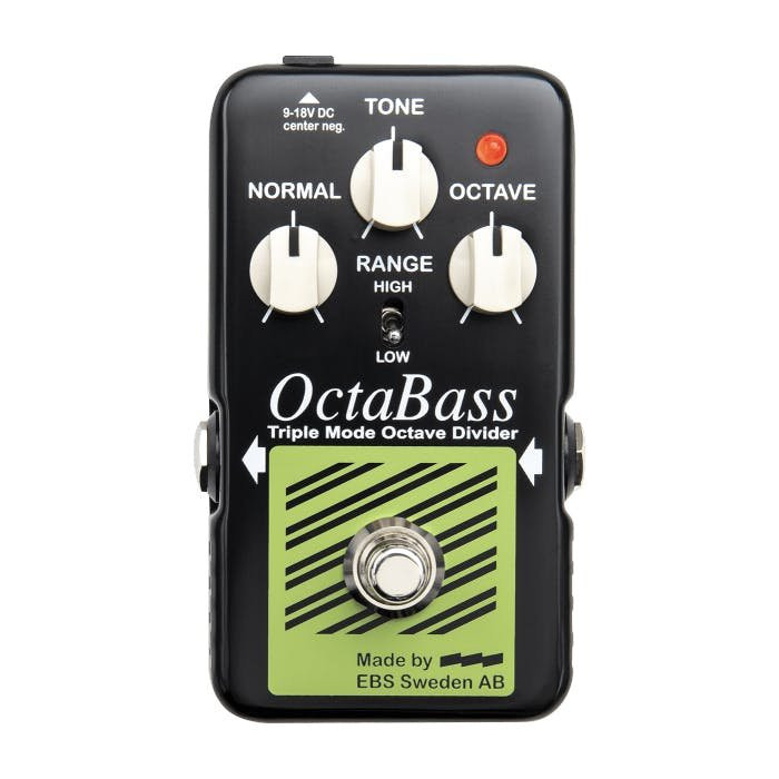 EBS OctaBass Blue Label Triple Mode Bass Octave Pedal EBS OctaBass Blue Label Triple Mode Bass Octave Pedal
