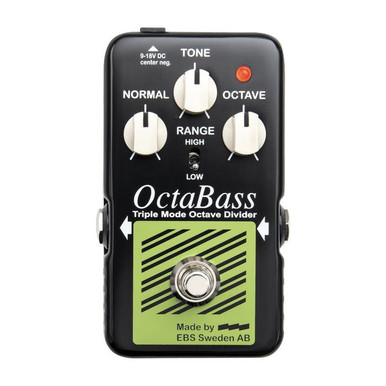 EBS OctaBass トリプルモードオクターブディバイダー EBS OctaBass Blue Label Triple Mode Bass Octave Pedal - Andertons