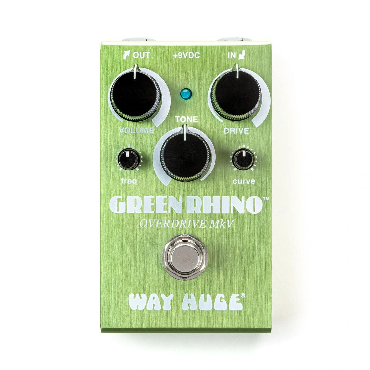 Way Huge Smalls Green Rhino MKV Overdrive Pedal Way Huge Smalls Green Rhino MKV Overdrive Pedal