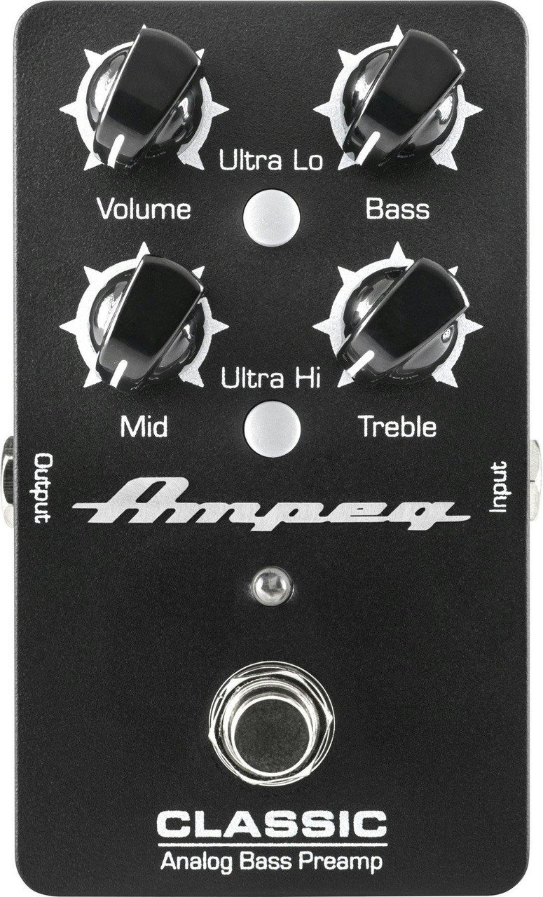 Ampeg Classic Analog Bass Preamp Pedal Ampeg Classic Analog Bass Preamp Pedal