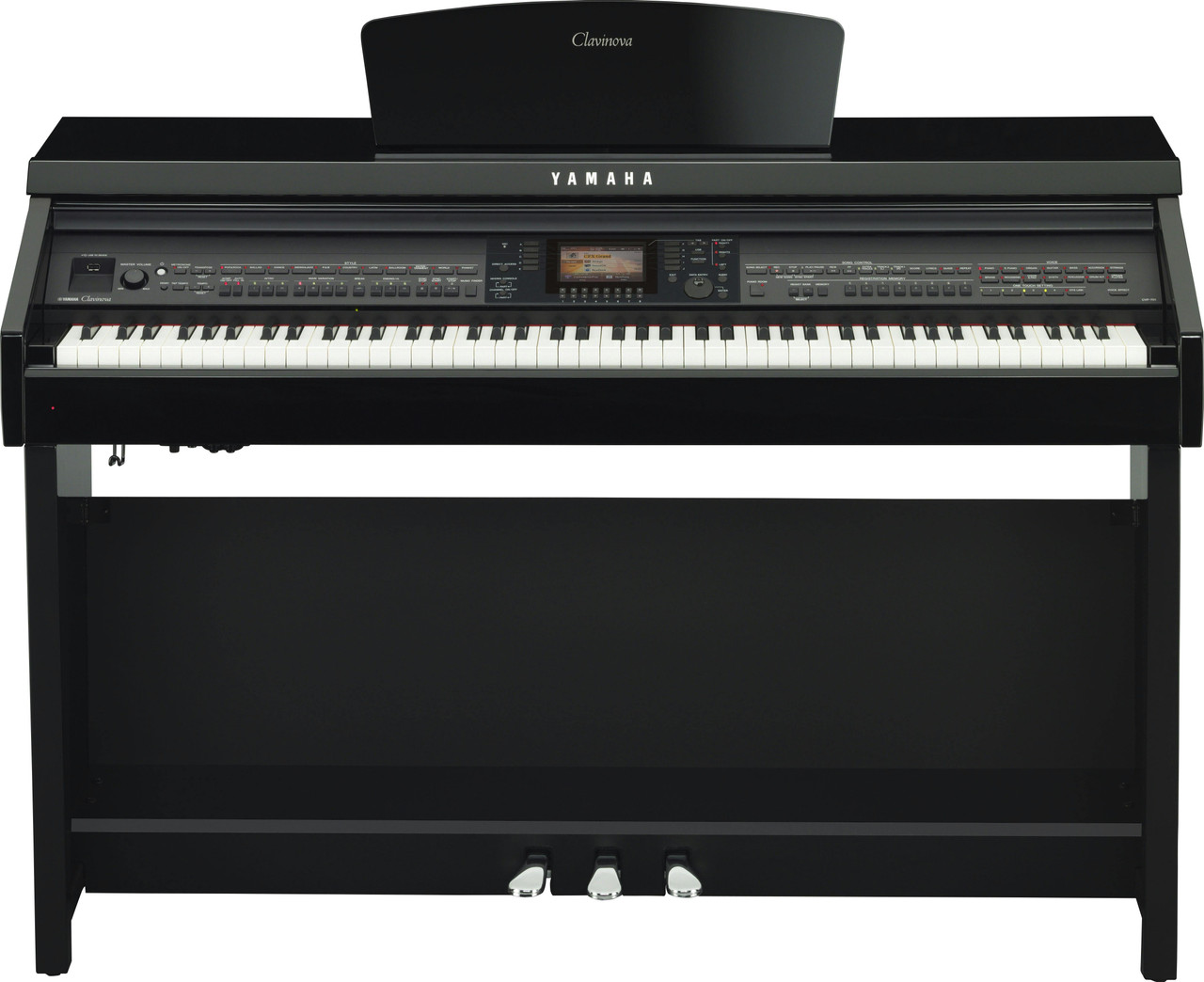 Yamaha CVP701 Electronic Piano in Polished Ebony Finish