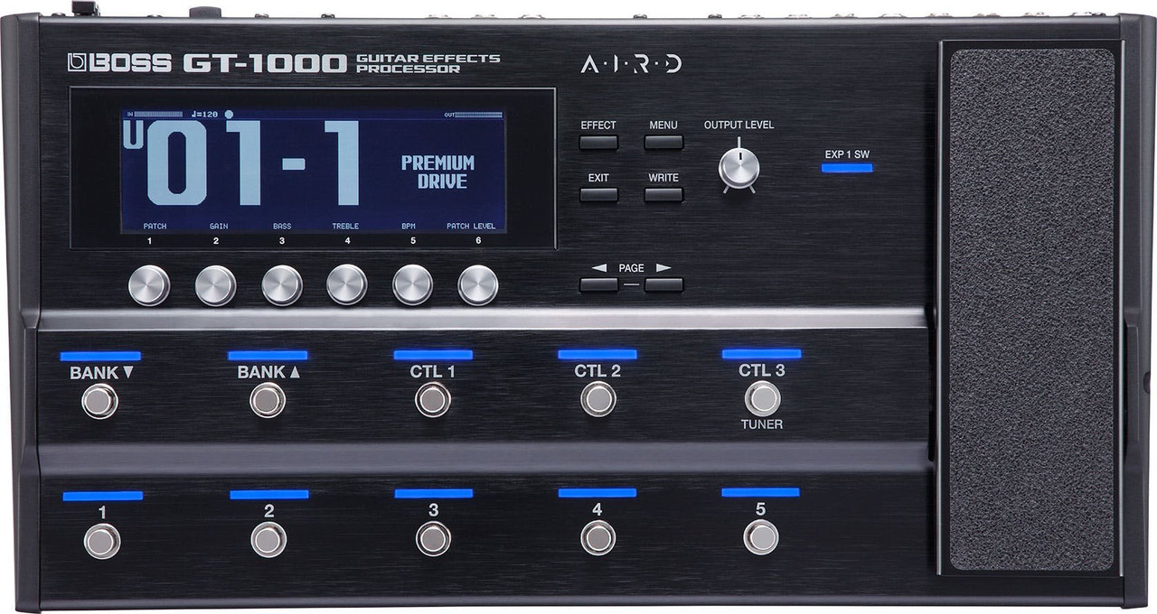 BOSS GT1 Multi Effects Processor - Andertons Music Co.